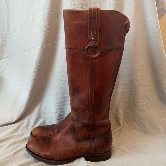 Frye Western Inspired Riding Boots - Picture 2 of 4